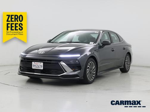 Gray 2025 Hyundai SONATA Hybrid SEL