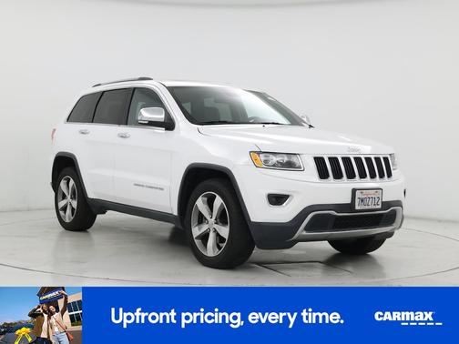 White 2015 Jeep Grand Cherokee Limited