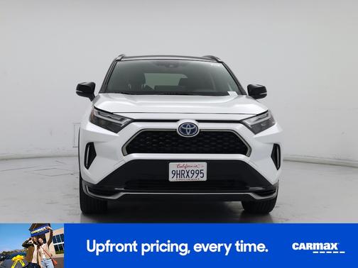 White 2023 Toyota RAV4 Prime XSE