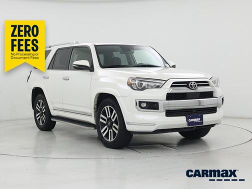 White 2022 Toyota 4Runner Limited