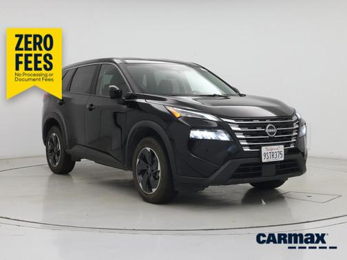 Black 2025 Nissan Rogue SV
