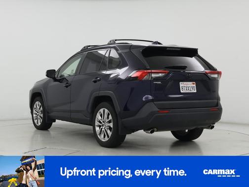 Blue 2021 Toyota RAV4 XLE Premium