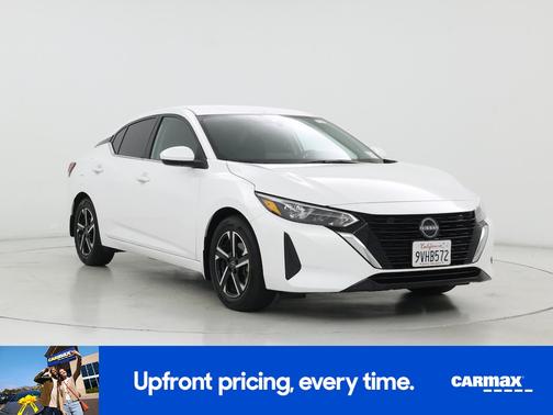 White 2025 Nissan Sentra SV
