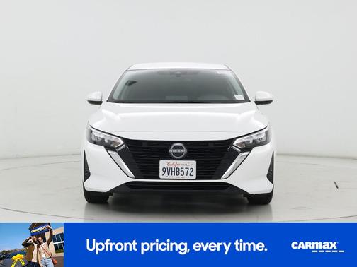 White 2025 Nissan Sentra SV