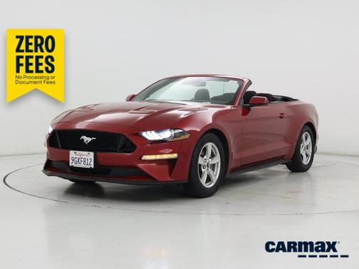 Red 2022 Ford Mustang Ecoboost