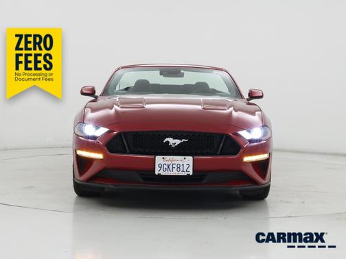 Red 2022 Ford Mustang Ecoboost
