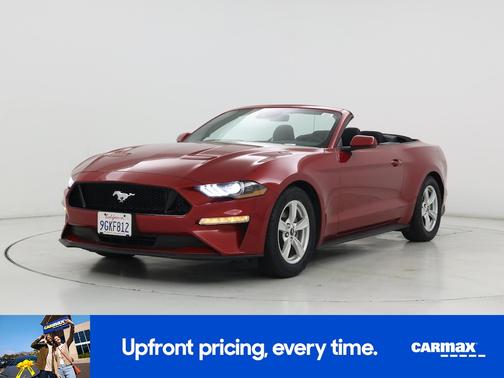 Red 2022 Ford Mustang Ecoboost