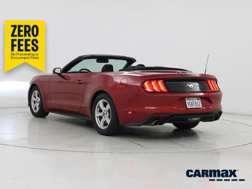 Red 2022 Ford Mustang Ecoboost