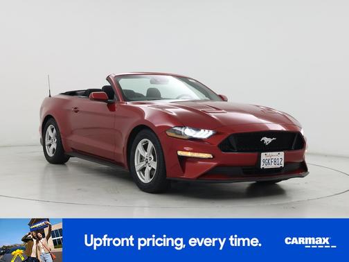 Red 2022 Ford Mustang Ecoboost