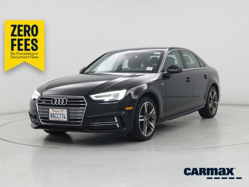 Black 2017 Audi A4 Ultra Premium Plus