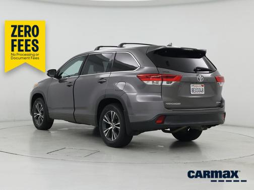 Gray 2018 Toyota Highlander LE Plus