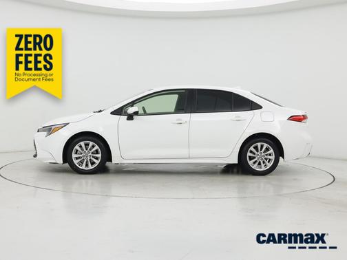White 2025 Toyota Corolla Hybrid LE