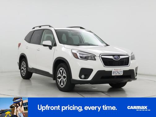 White 2021 Subaru Forester Premium