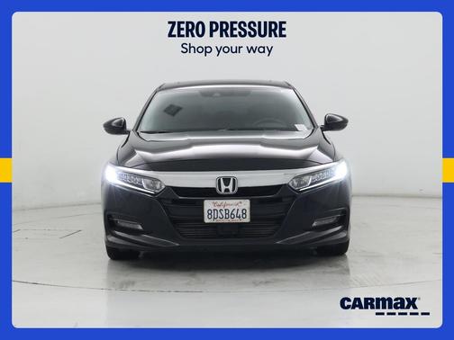 Black 2018 Honda Accord EX-L