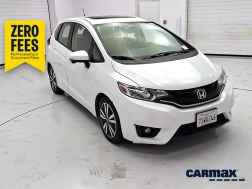 White 2017 Honda Fit EX-L