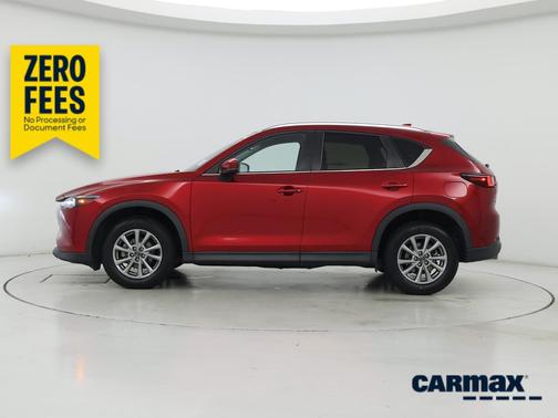 Red 2022 Mazda CX-5 2.5 S Preferred Package