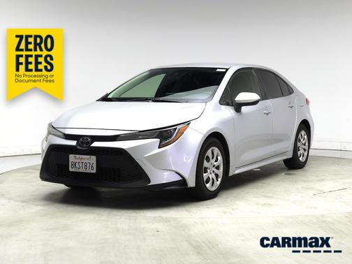 Silver 2020 Toyota Corolla LE