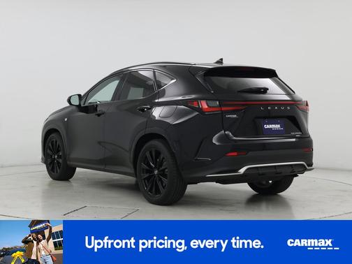 Black 2025 Lexus NX 450h+ F-SPORT Handling