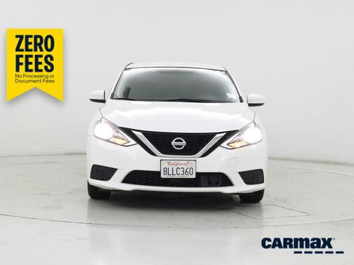 White 2019 Nissan Sentra S