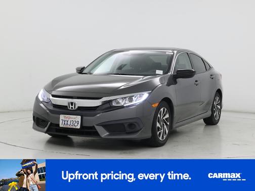 Gray 2017 Honda Civic EX