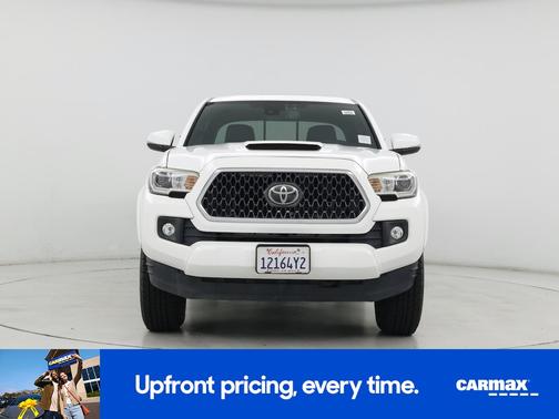 White 2019 Toyota Tacoma TRD Sport