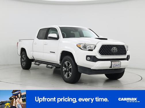 White 2019 Toyota Tacoma TRD Sport