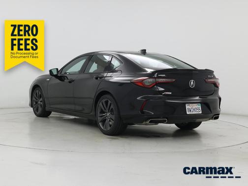 Black 2021 Acura TLX A-Spec