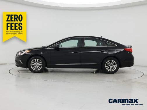 Black 2017 Hyundai SONATA SE