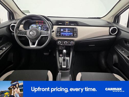 White 2021 Nissan Versa SV