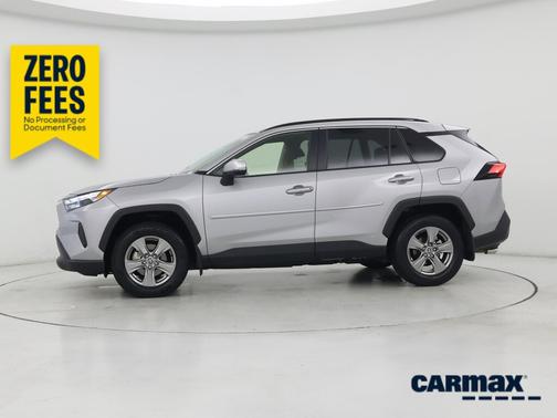 Silver 2024 Toyota RAV4 Hybrid XLE