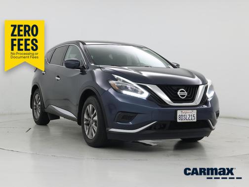 Blue 2018 Nissan Murano S
