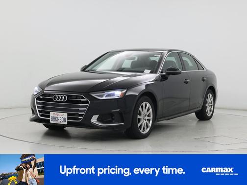 Black 2020 Audi A4 Premium