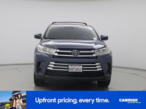 Blue 2019 Toyota Highlander LE