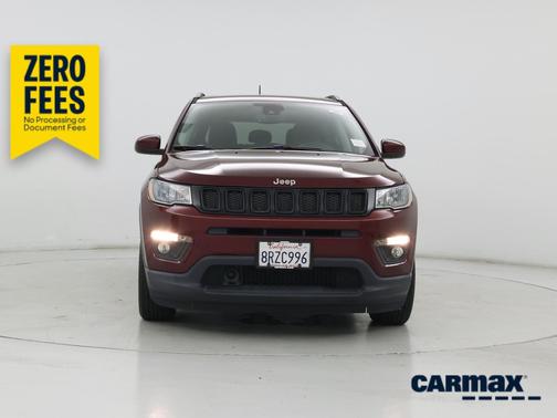 Burgundy 2020 Jeep Compass Latitude