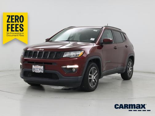 Burgundy 2020 Jeep Compass Latitude