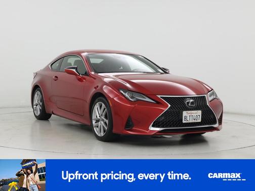 Red 2019 Lexus RC 300