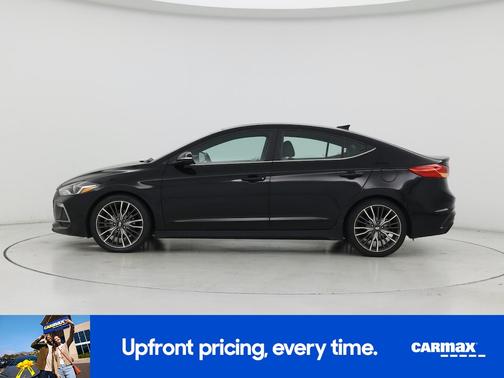 Black 2018 Hyundai ELANTRA Sport