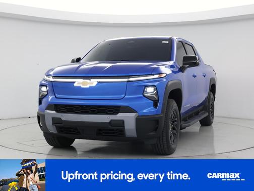 Blue 2025 Chevrolet Silverado EV Extended Range LT