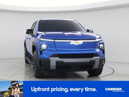 Blue 2025 Chevrolet Silverado EV Extended Range LT