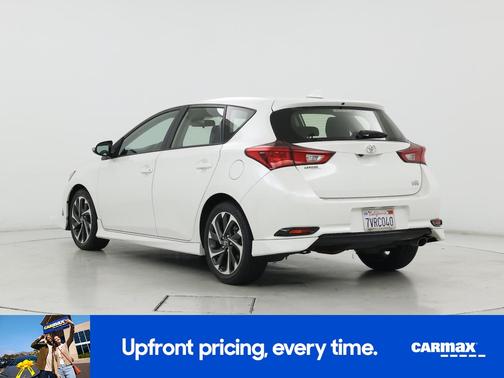White 2017 Toyota Corolla iM