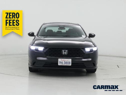 Black 2023 Honda Accord Hybrid Sport