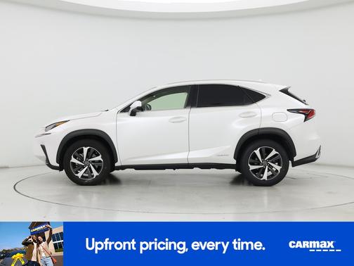 White 2021 Lexus NX 300h