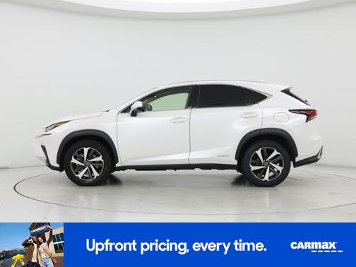 White 2021 Lexus NX 300h