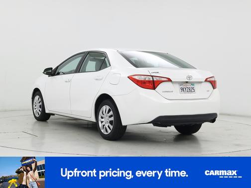 White 2016 Toyota Corolla LE