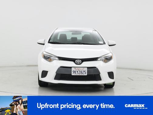 White 2016 Toyota Corolla LE