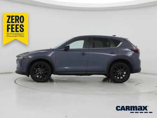 Blue 2023 Mazda CX-5 Carbon Edition