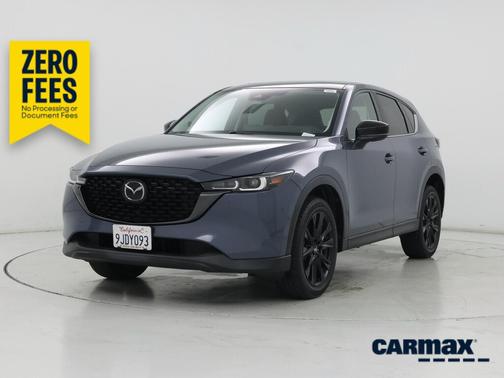 Blue 2023 Mazda CX-5 Carbon Edition