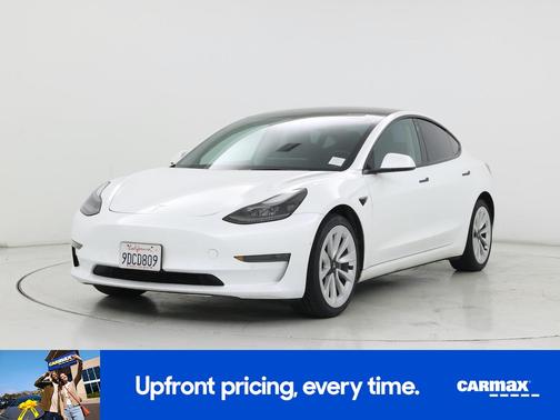 White 2022 Tesla Model 3