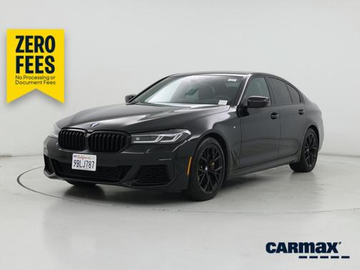 Black 2022 BMW 540 I