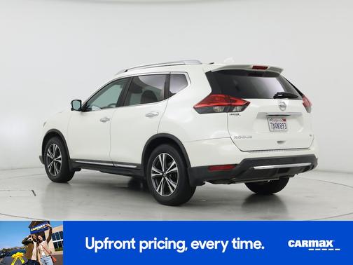 White 2017 Nissan Rogue SL